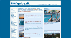 Desktop Screenshot of poolguide.dk